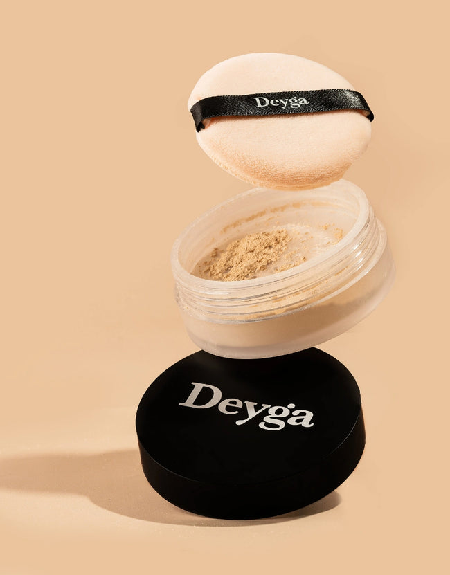 Deyga Loose Setting Powder 15g | Natural Matte Finish Face Powder