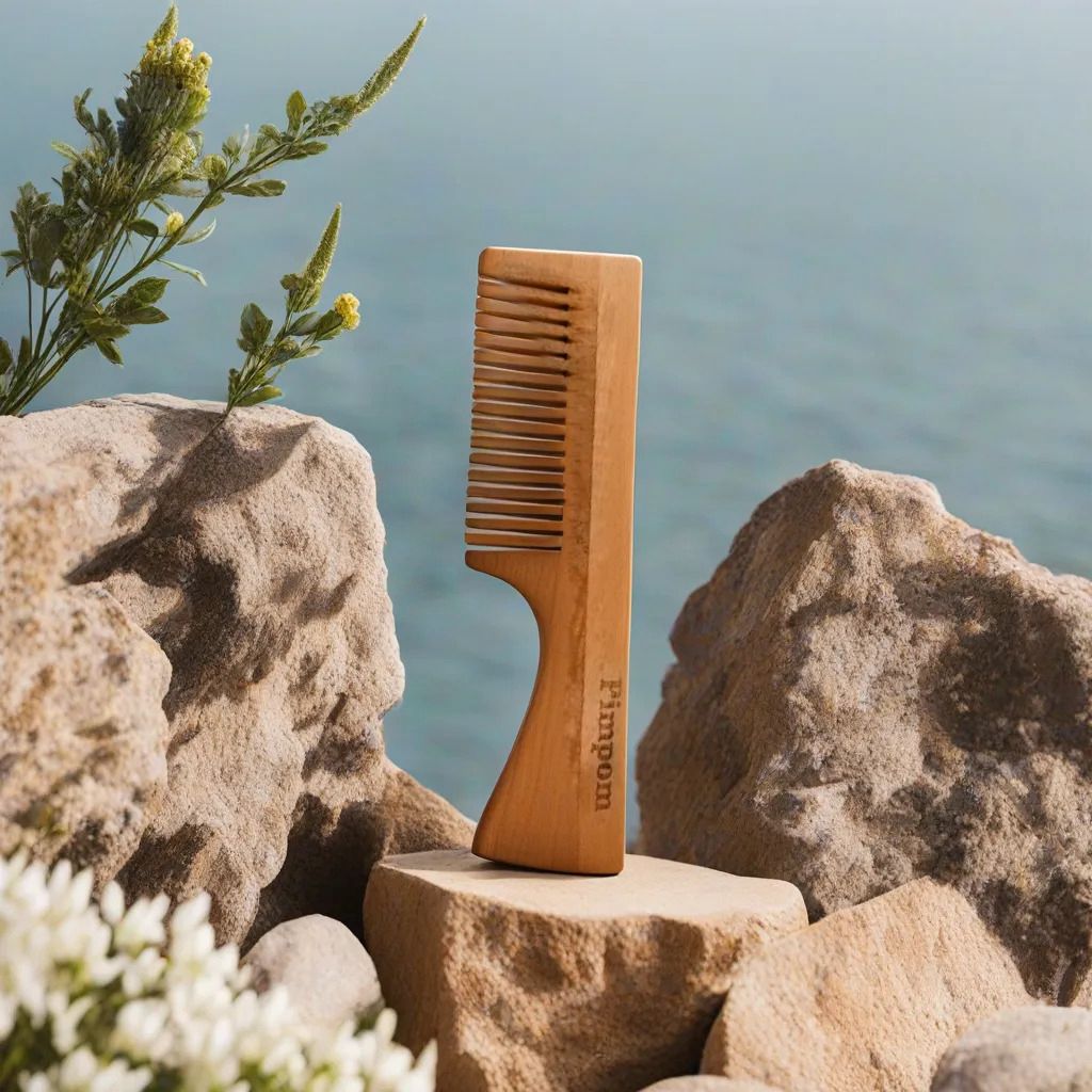 Natural Anti-Static Hair Comb