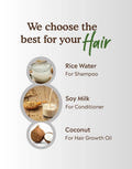 Deyga Hair Growth Routine Bundle – Shampoo, Conditioner & Hair Oil Set