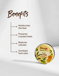 Deyga Foot Butter 40g| Deep Moisturizing Cream for Cracked Heels & Dry Feet