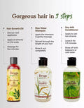 Deyga Hair Growth Routine Bundle – Shampoo, Conditioner & Hair Oil Set