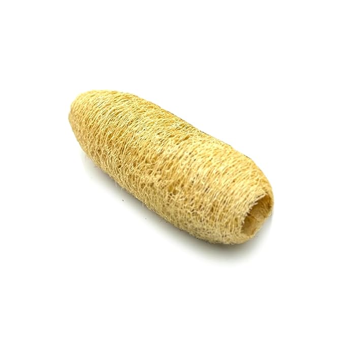 Deyga Natural Loofah – Gentle Exfoliating Bath Sponge for Smooth Skin