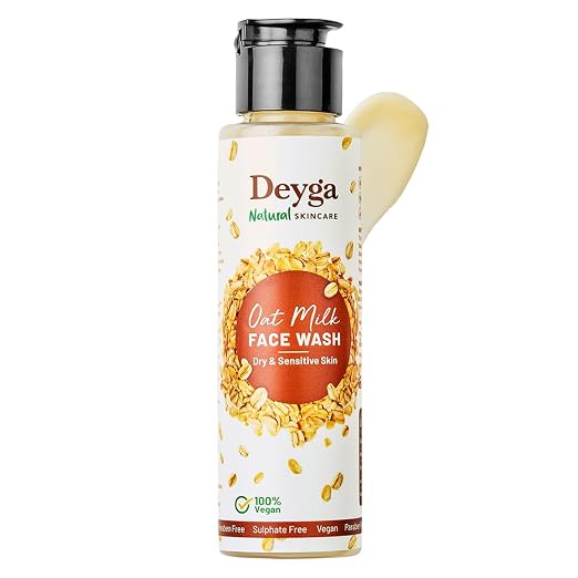 Deyga Oat Milk Face Wash – Gentle Hydrating Cleanser