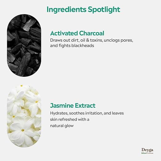 Charcoal Detox Face Mask – Deep Cleansing Clay Mask for Oil Control & Clear Skin