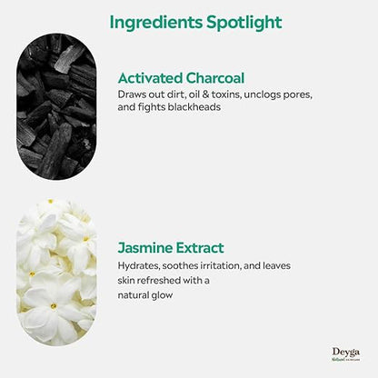 Charcoal Detox Face Mask – Deep Cleansing Clay Mask for Oil Control & Clear Skin