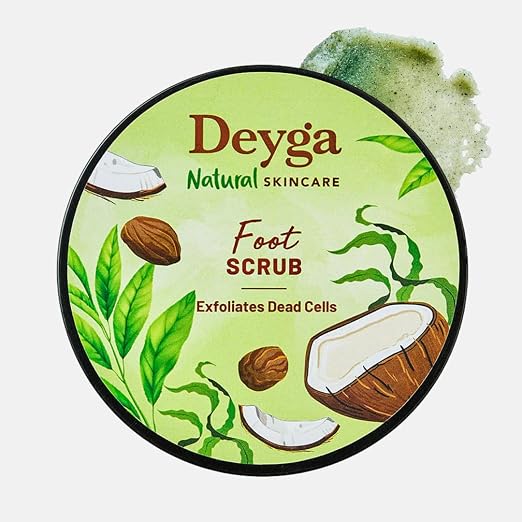 Deyga Foot Scrub 100g | Exfoliating Herbal Scrub for Soft & Smooth Feet