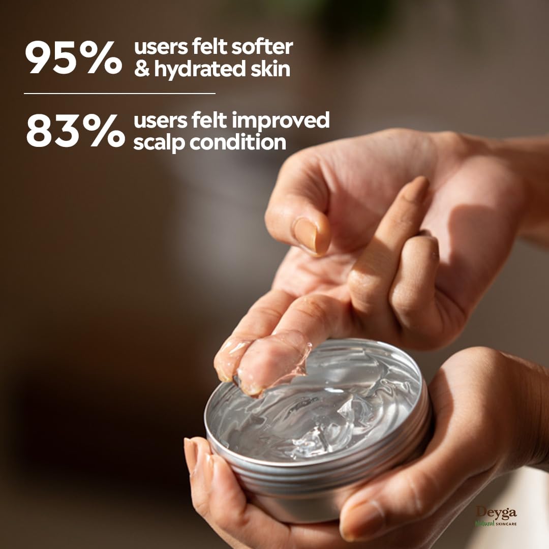 Aloe Vera Gel – 100% Organic Multi-Purpose Hydrating Gel for Face, Body & Hair Care