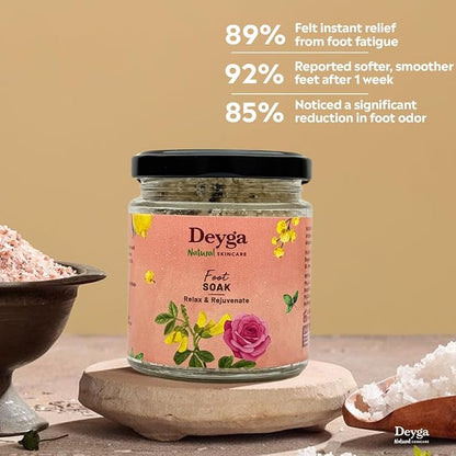 Deyga Foot Soak 160g | Relaxing Herbal Foot Bath for Tired Feet
