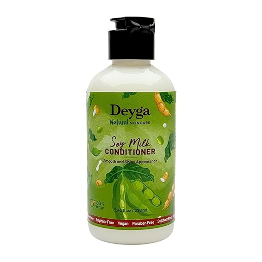 Deyga Soy Milk Conditioner – Deep Nourishment, Frizz Control & Silky Smooth Hair