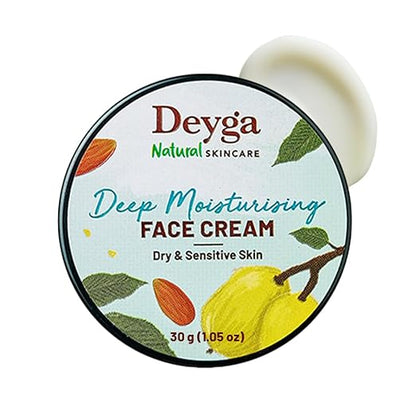 Deyga Deep Moisturising Face Cream – Intense Hydration for Dry & Sensitive Skin