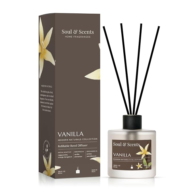 Vanilla reed diffuser