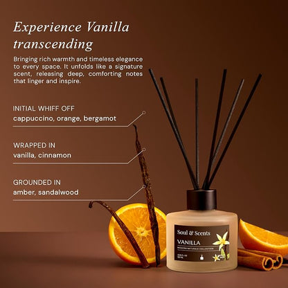 Vanilla reed diffuser