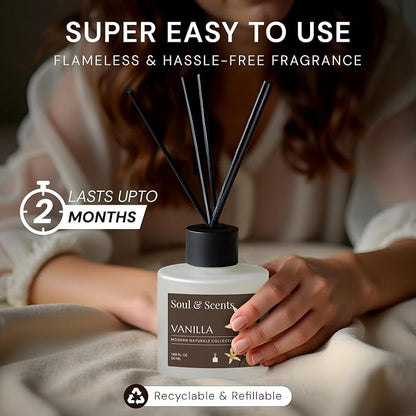 Vanilla reed diffuser