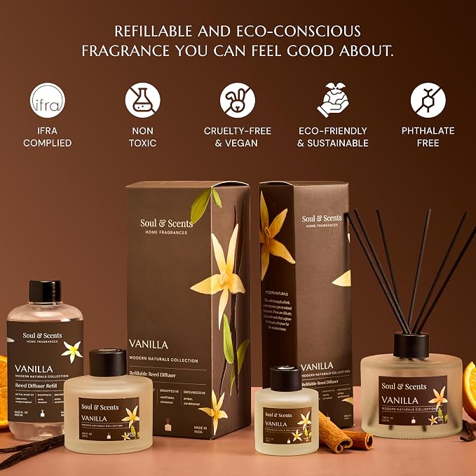 Vanilla reed diffuser
